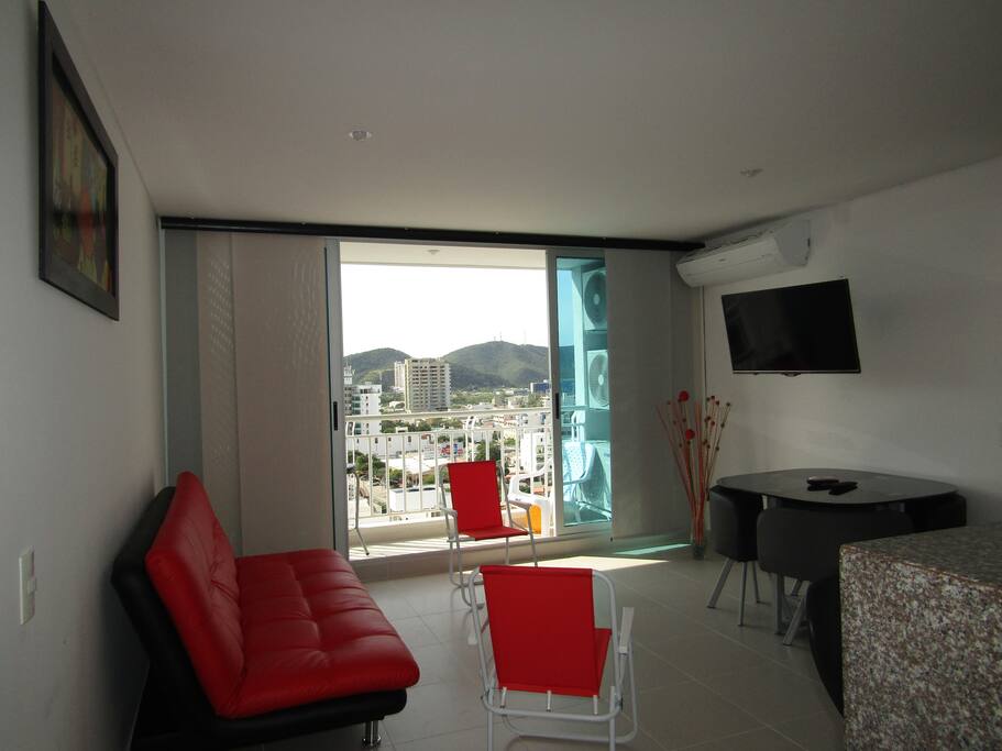 SALA CON SOFACAMA