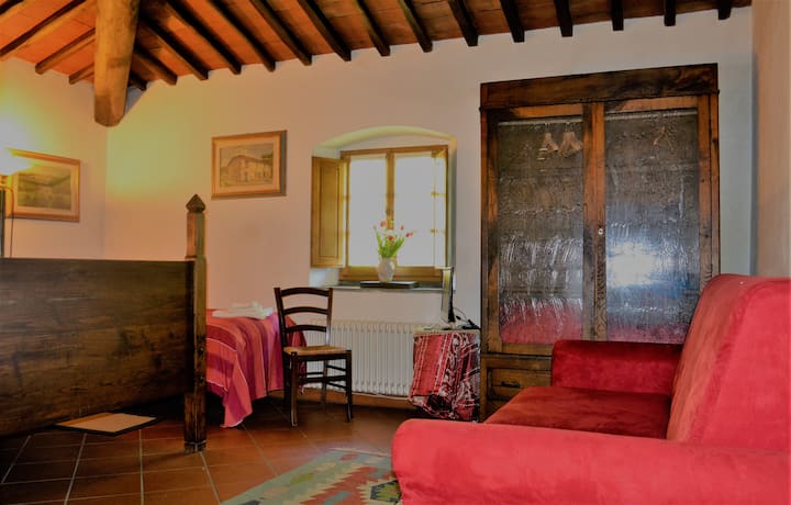 Podere Badia 7 Rooms Con Piscina Firenze Toscana - 토스카나