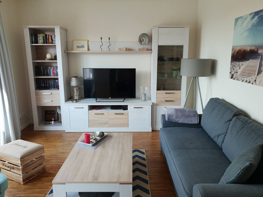 Das Wohnzimmer.