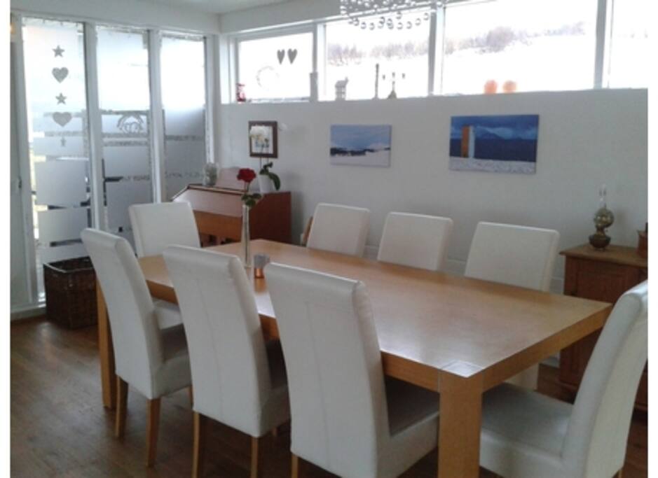 Dining area.