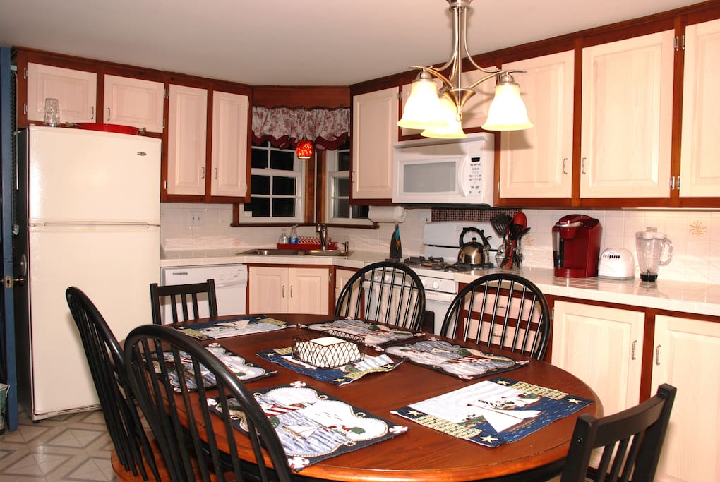 Fully stocked kitchen, minus the food!