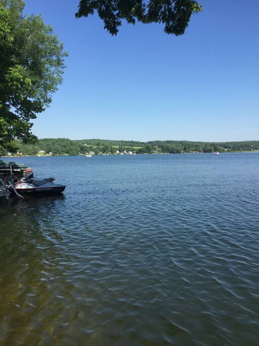 Strolling on the dock