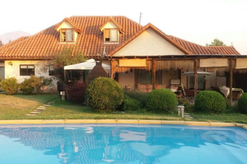 vista trasera casa