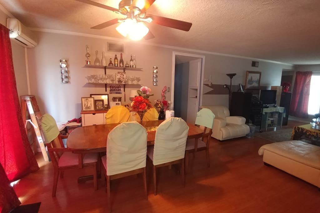 Shared Dining and LIVING room area