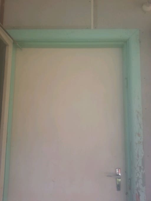 Private entrance from driveway
