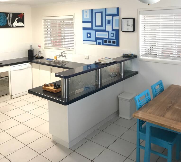 Fully equipped kitchen