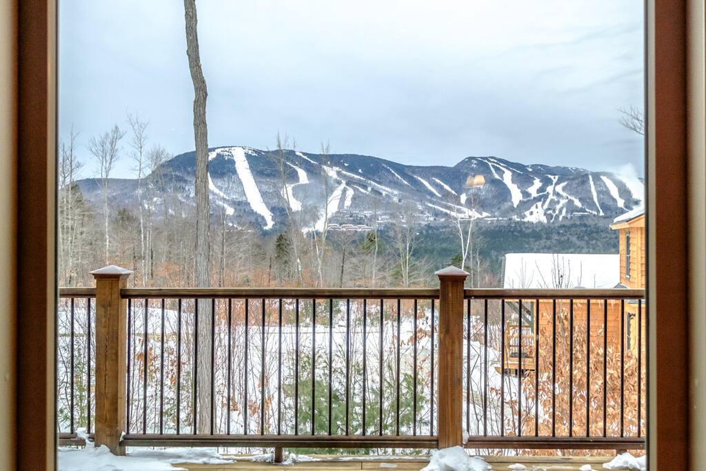 The mountain view!