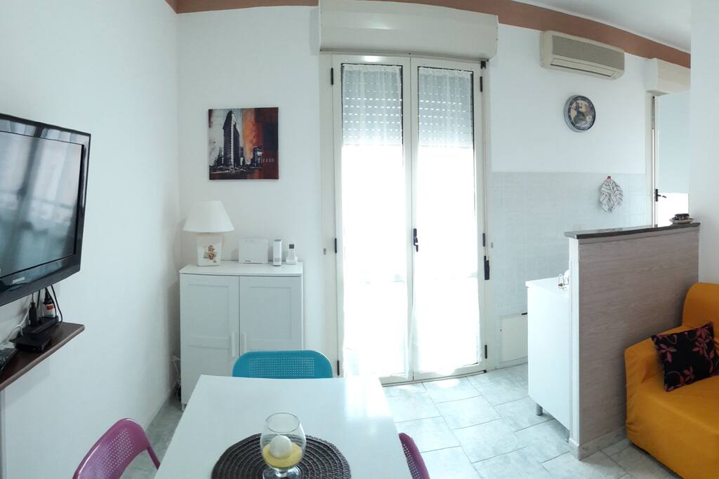Panoramica zona soggiorno