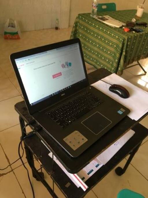 Working desk free using PC