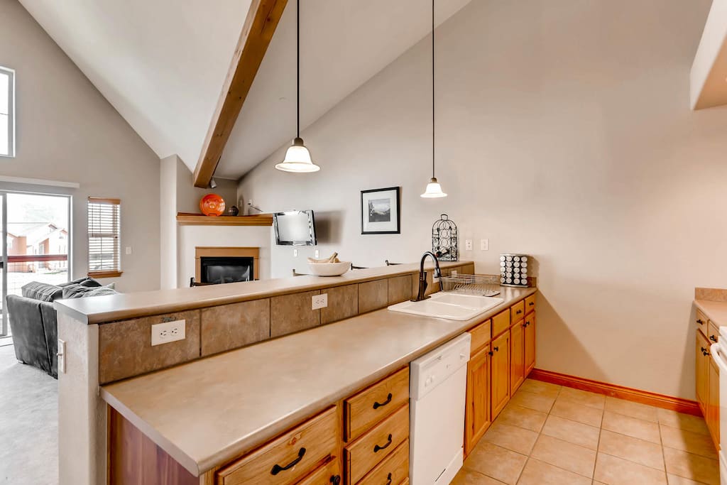 Fully equipped kitchen