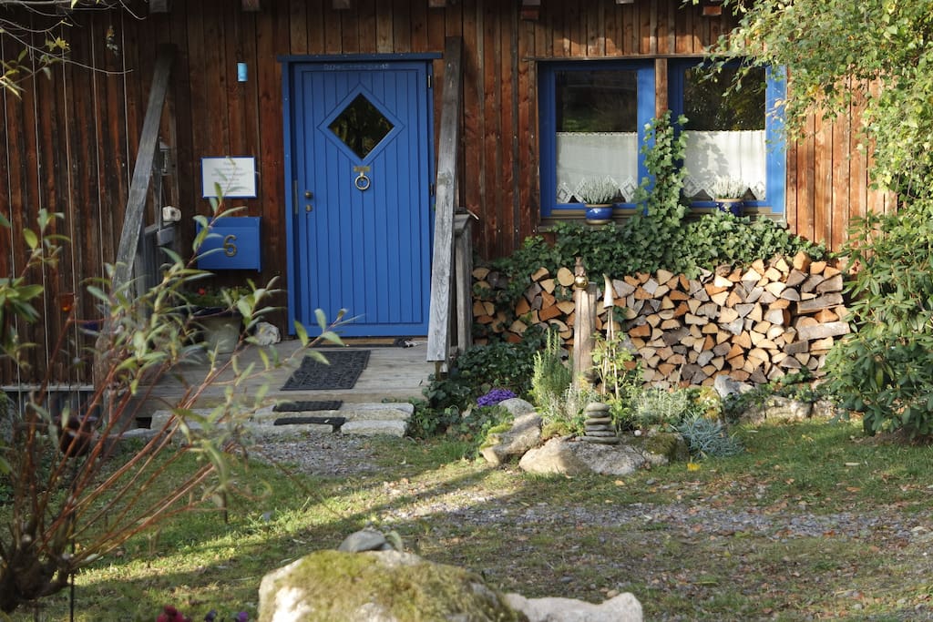 Herbststimmung vor unserem Haus - Foto von Frank-Michael Preuss