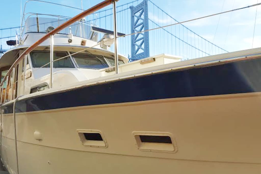 Climb aboard on the Starboard side (right) of The Golden Key!