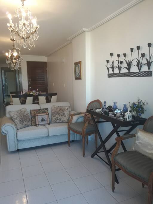 Sala com dois ambientes