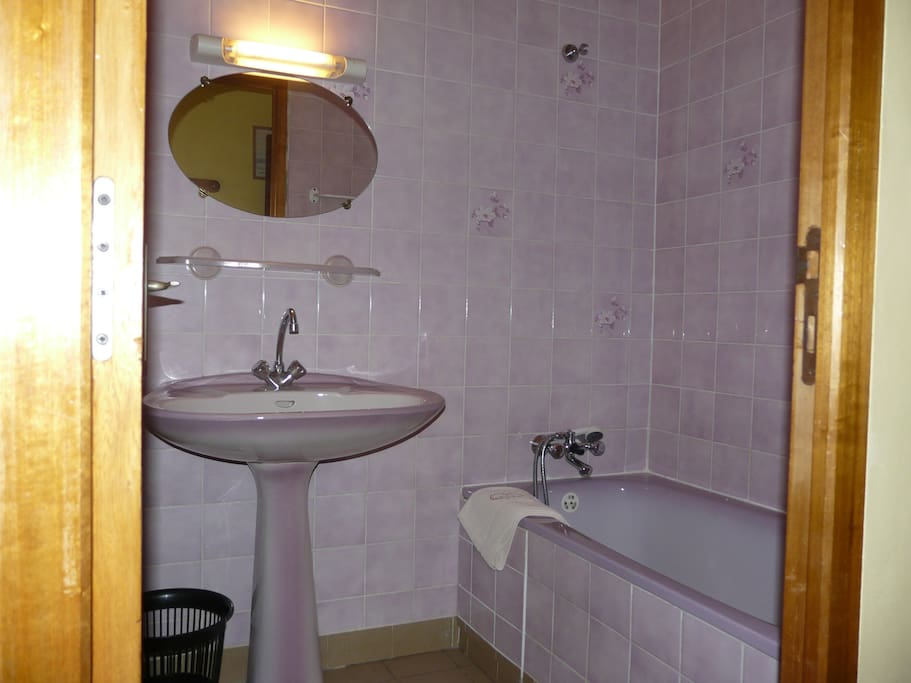 Salle de douche.