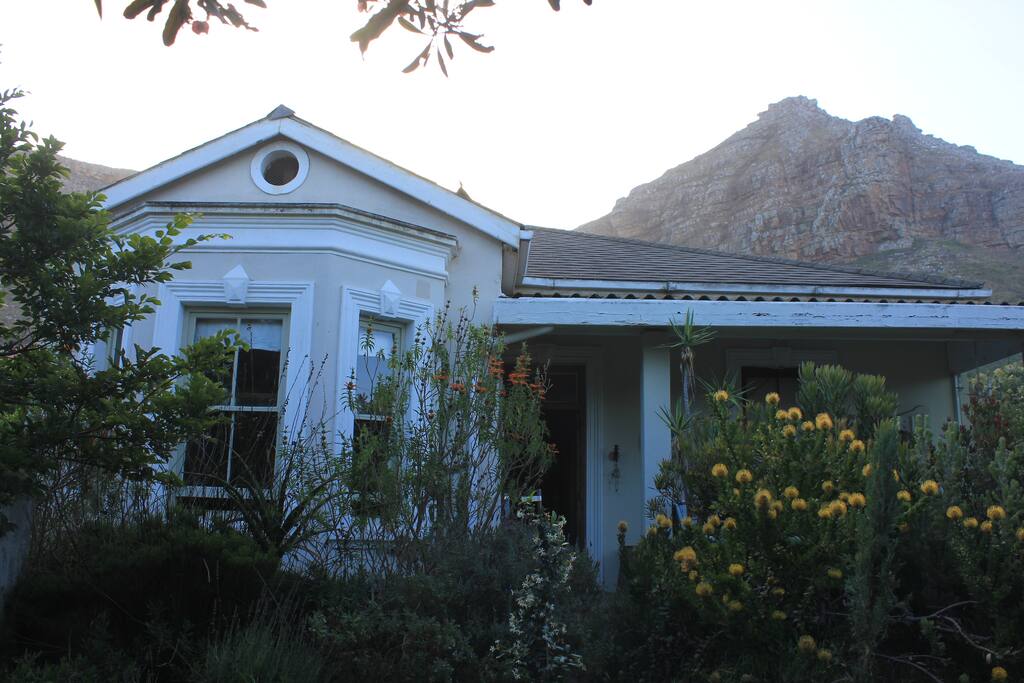 The main house