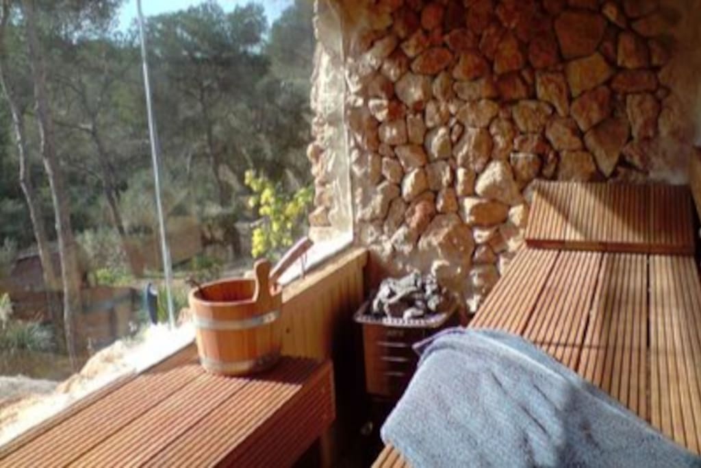 Sauna zur gemeinsamen Nutzung