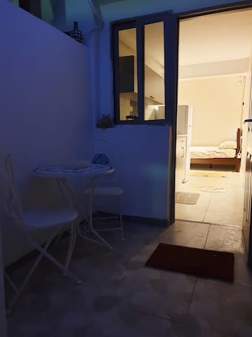 Domik with a small courtyard for a holiday in Eilat