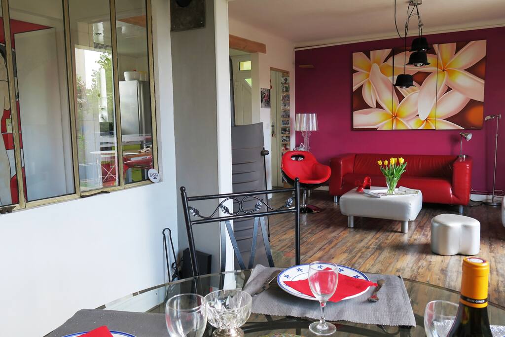 Vue sur salon