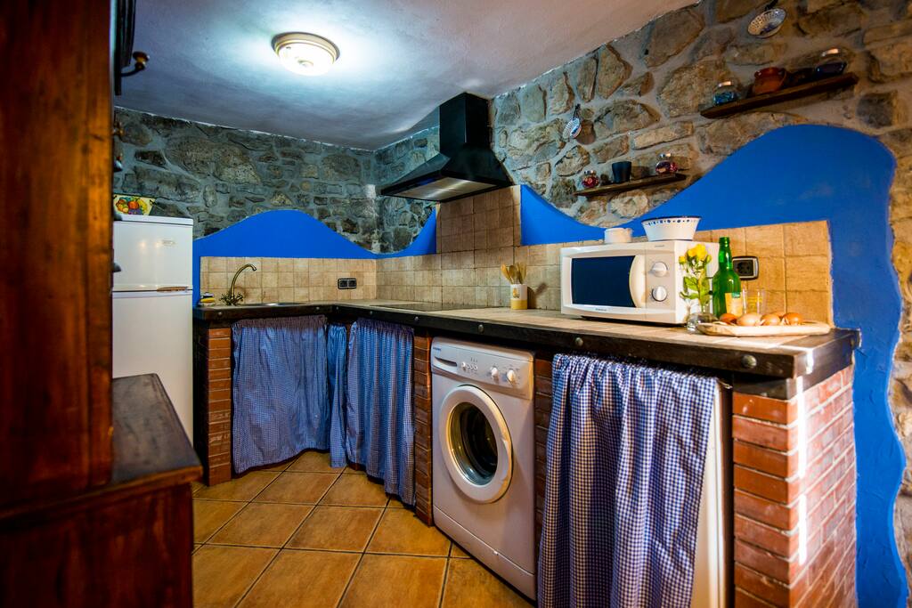 Cocina de Casa El Pinto.
