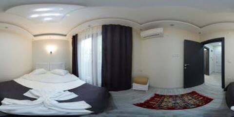 2+1 Apartment for 5 people  (2 rooms with dabl beds)