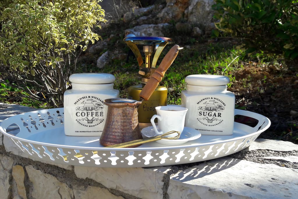 Does anyone want some greek coffee?