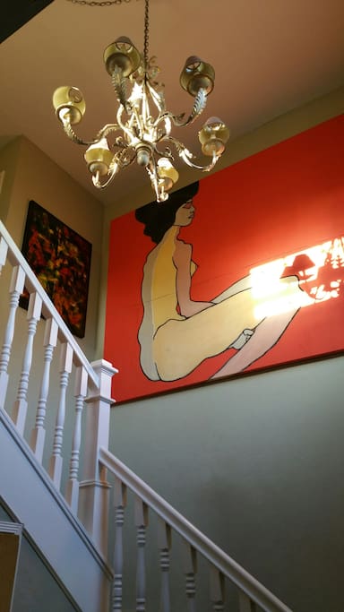 2 Story entrance
