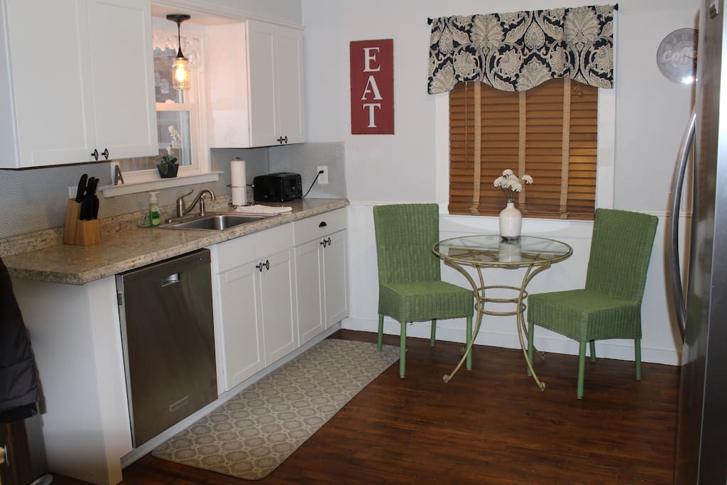 Newly renovated kitchen with all new stainless steel appliances