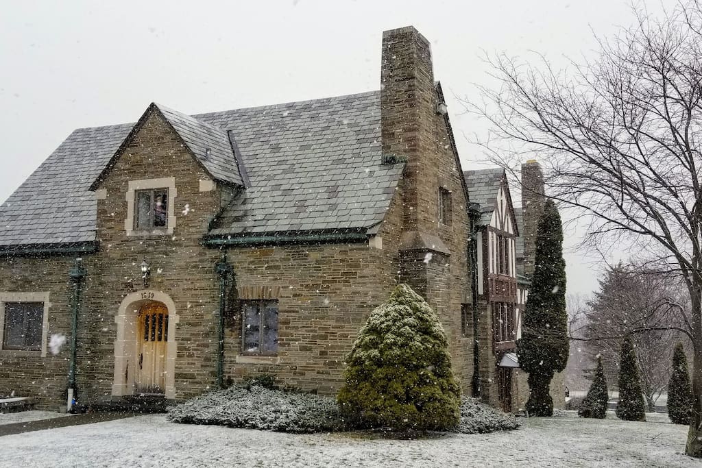 Winter at the Grand Manor