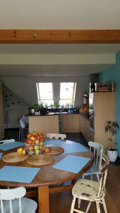 kitchen and dinning room