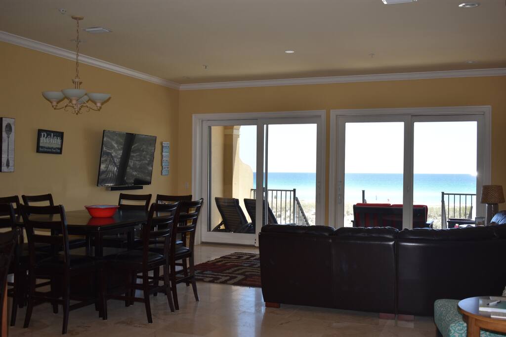 The view from the main living area