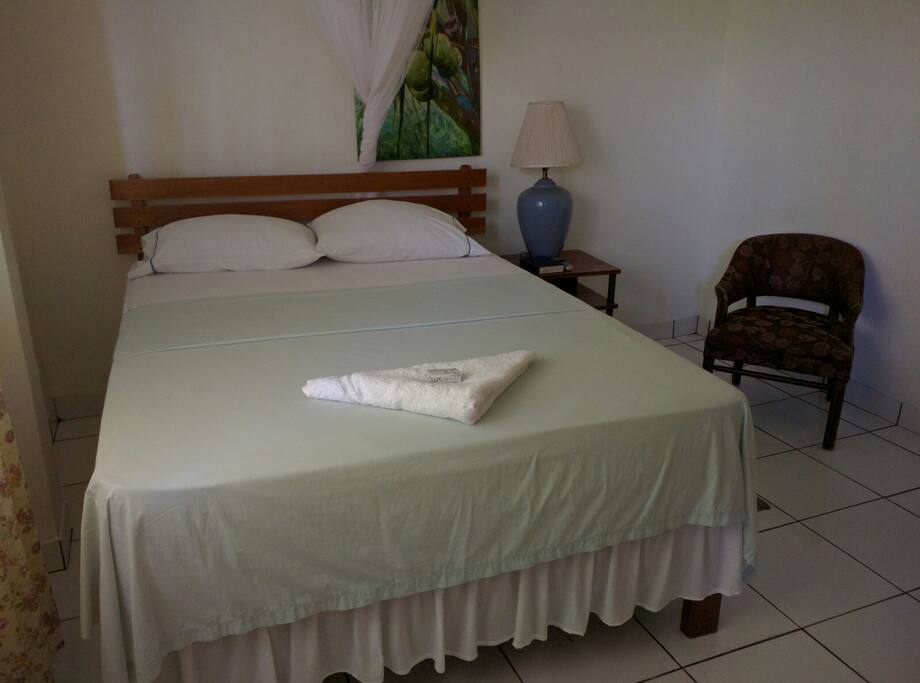 Comfortable, queen size bed