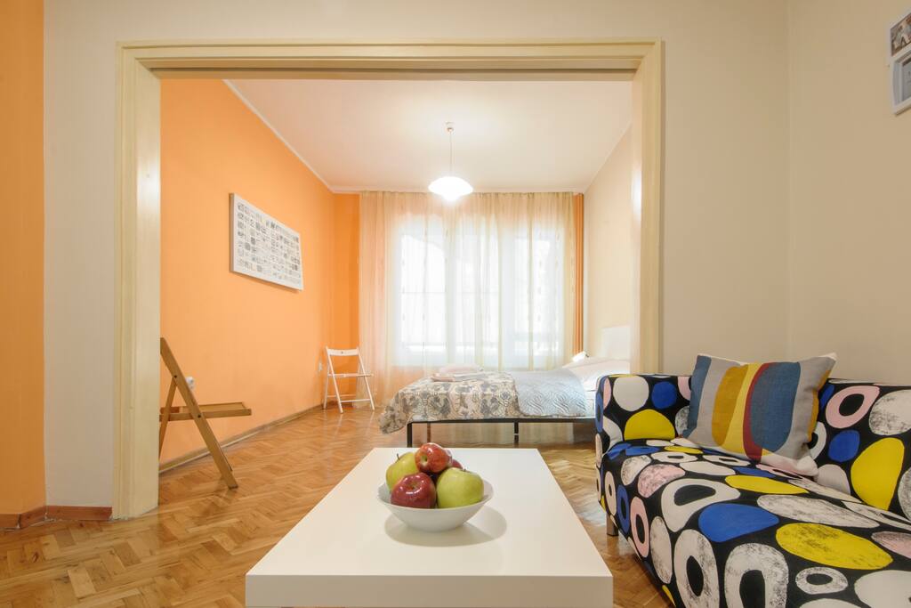 Sitting place in the living room