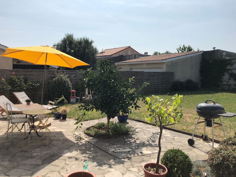 Terrasse et jardin
