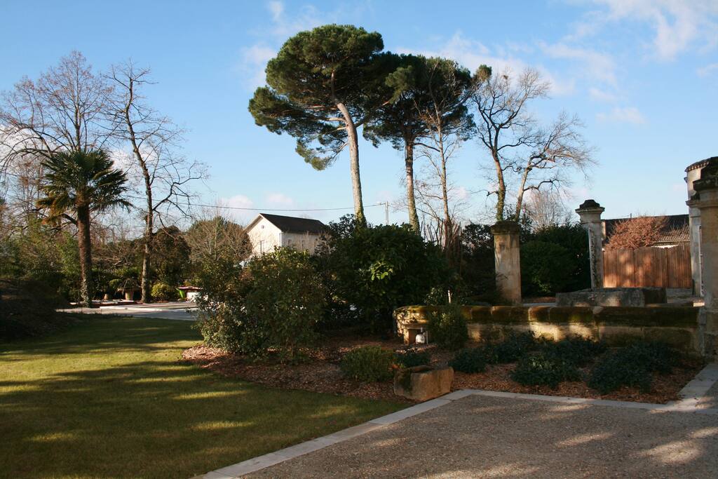 Terrasse et jardin