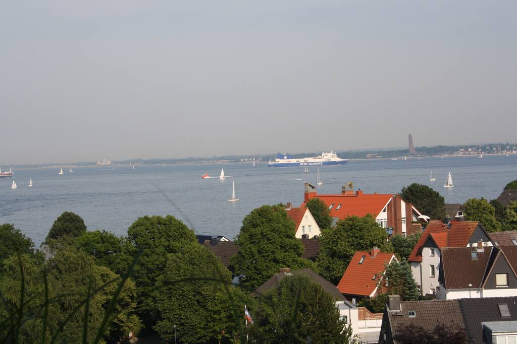 Der sensationelle Blick über die Kieler Förde