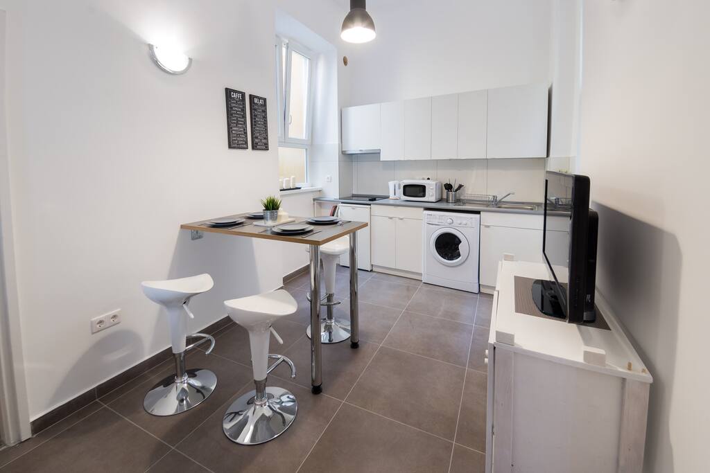 Main Room + Kitchen