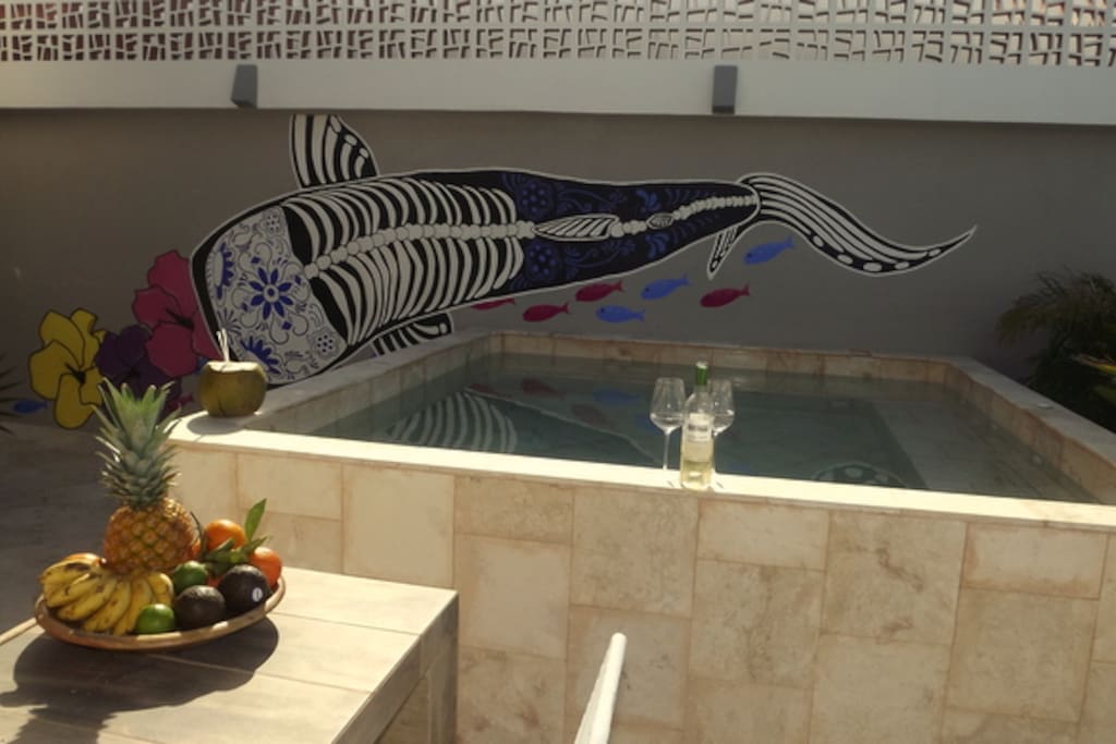 Your private Jacuzzi on the roof top terrace