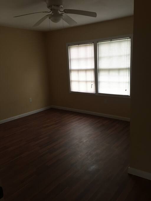One of the bedrooms. Includes 2 closets.