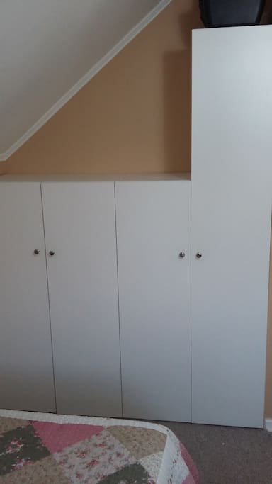 Amplios closet en cada habitación
