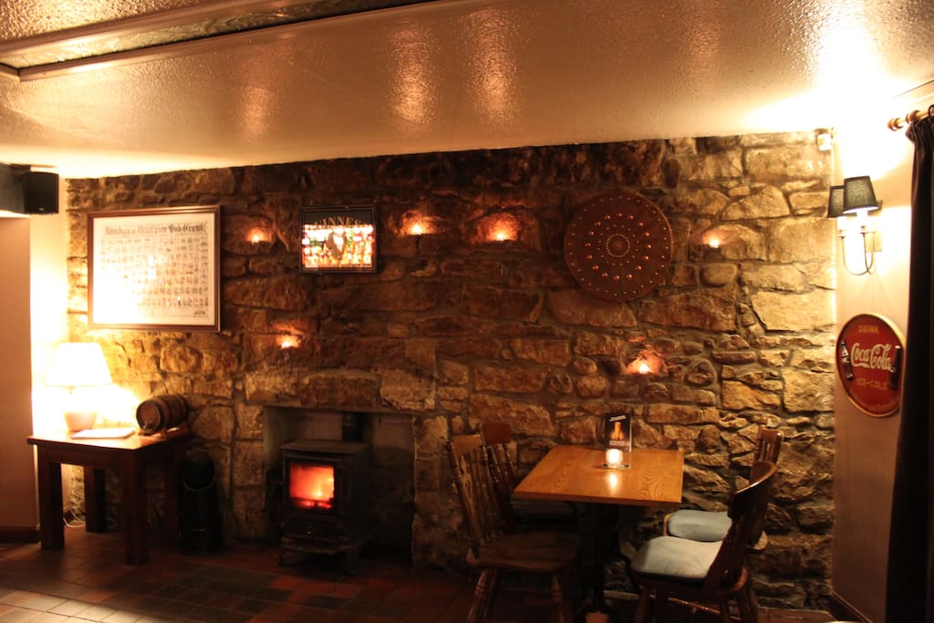 Fully licensed pub with log burning Stove.