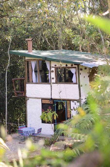 Cabaña en el bosque