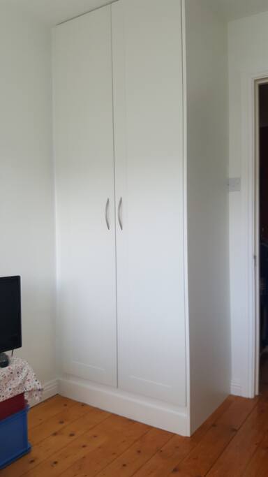 Wardrobe in room