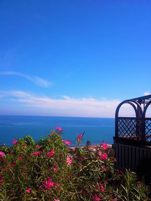 Vista panoramica dalla terrazza