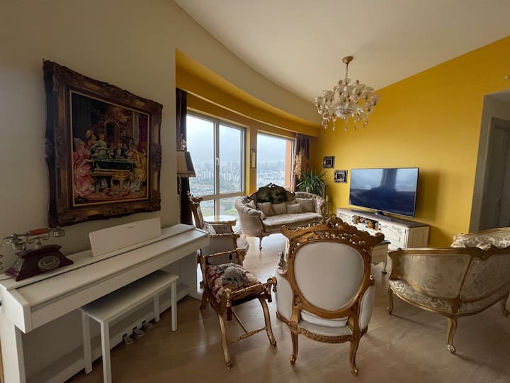 Luxury 1 Bedroom In Tower With Bbq Grill Place - Istanbul