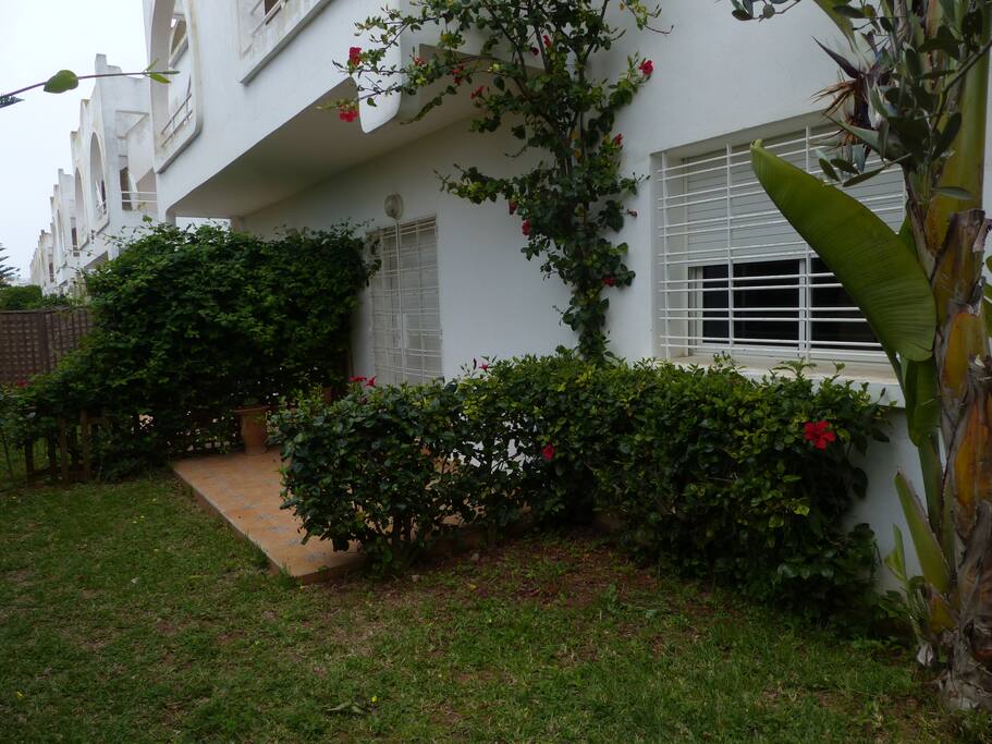 Coté jardin