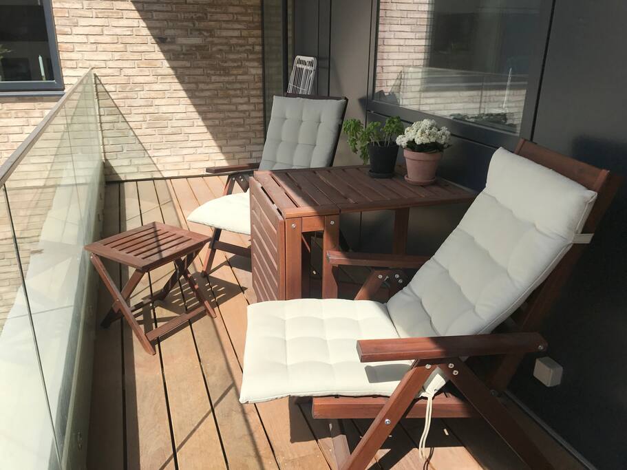 The balcony