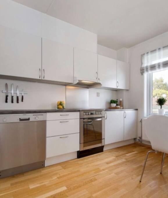 Fully equipped kitchen
