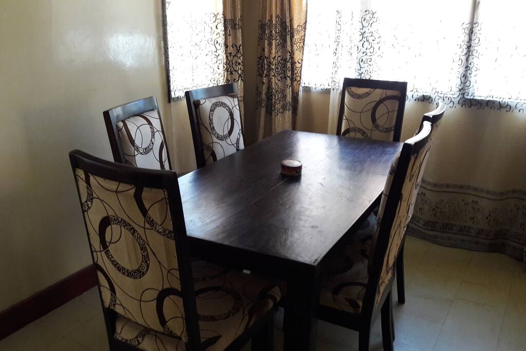 beautiful dining area