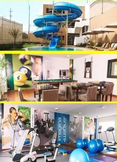 Club House (Pool, Billiards, Gym)
