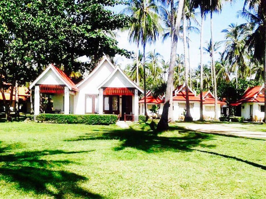 Beach front bungalow